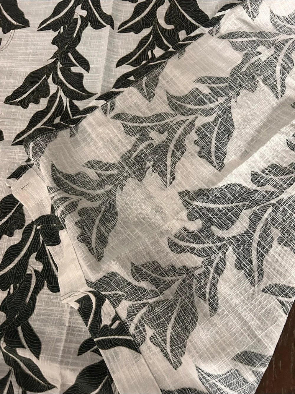 Opalhouse Black and White Shower Curtain